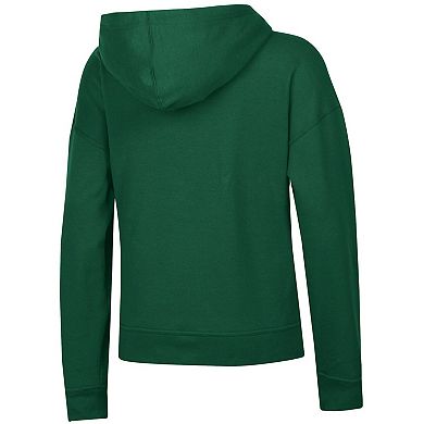 Women's Champion Green Green Bay Packers Powerblend Hoodie