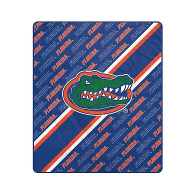 Pegasus Florida Gators 50" x 60" Diagonal Lined Wordmark Ultra Soft Blanket