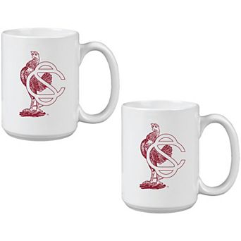 South Carolina Gamecocks Two Pack 15oz. Vault Sketch Ceramic Mug Set