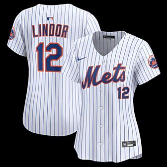 Women's Nike Francisco Lindor White New York Mets Home Limited Jersey