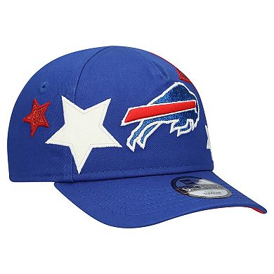 Toddler New Era Royal Buffalo Bills Stardom 9FORTY A-Frame Adjustable Hat