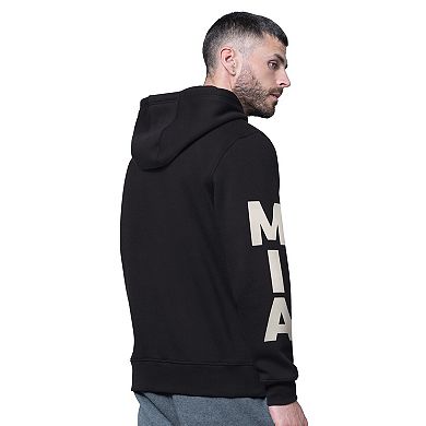 Men's Starter Black Miami Dolphins Handoff Fleece Hoodie Sweatshirt