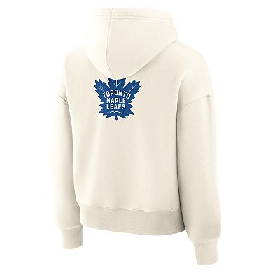 Women's Fanatics Cream Toronto Maple Leafs Neutral Zone Legacy Hoodie