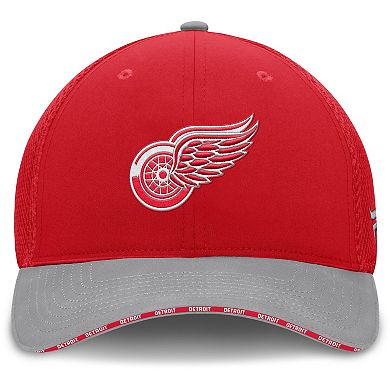 Men's Fanatics Red Detroit Red Wings Fundamentals Span Flex Hat