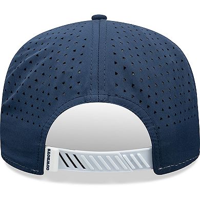 Men's New Era White/Navy Dallas Cowboys Established Patch 9SEVENTY Adjustable Hat