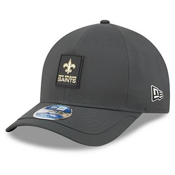 Men's New Era Charcoal New Orleans Saints 2025 Sideline Cold Weather 9FORTY M-Crown Adjustable Hat