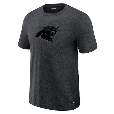 Men's J. Palmer Heather Gray Carolina Panthers Players Lounge Tri-Blend T-Shirt