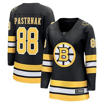 Women's Fanatics David Pastrnak Black Boston Bruins Home Breakaway Player Jersey