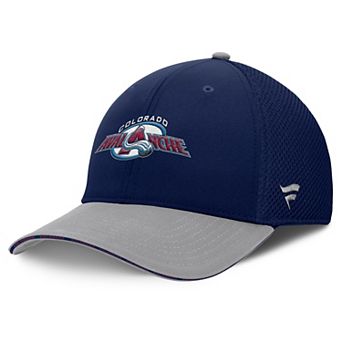 Men's Fanatics Navy Colorado Avalanche Fundamentals Span Flex Hat