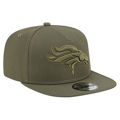Youth New Era Olive Denver Broncos Color Pack A-Frame 9FIFTY Snapback Hat