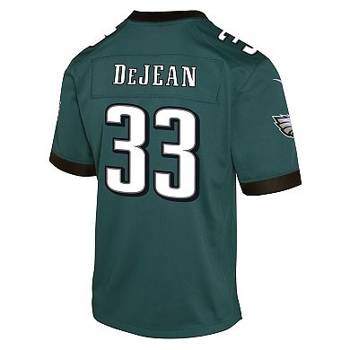 Youth Nike Cooper DeJean Midnight Green Philadelphia Eagles Game Player Jersey