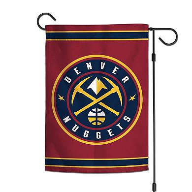 WinCraft Denver Nuggets 12'' x 18'' Favorite Team Garden Flag