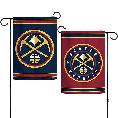 WinCraft Denver Nuggets 12'' x 18'' Favorite Team Garden Flag