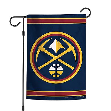 WinCraft Denver Nuggets 12'' x 18'' Favorite Team Garden Flag