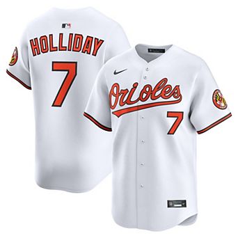 Men's Nike Jackson Holliday White Baltimore Orioles Home Limited Jersey