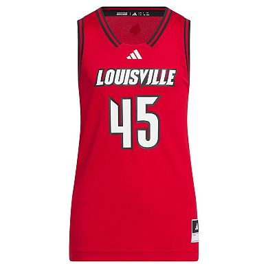 Youth adidas #45 Red Louisville Cardinals Replica Swingman Jersey