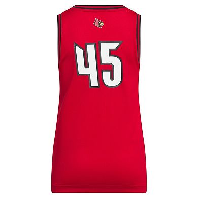 Youth adidas #45 Red Louisville Cardinals Replica Swingman Jersey