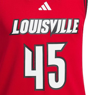 Youth adidas #45 Red Louisville Cardinals Replica Swingman Jersey