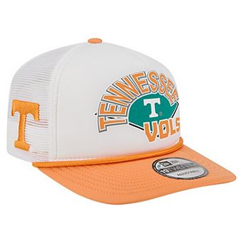 Men's New Era White Tennessee Volunteers Diamond 19TWENTY Golfer Adjustable Hat
