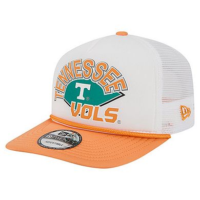 Men's New Era White Tennessee Volunteers Diamond 19TWENTY Golfer Adjustable Hat