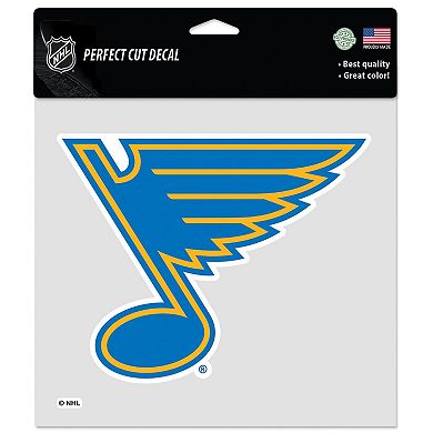 "WinCraft St. Louis Blues 8"" x 8"" Perfect Cut Color Decal"