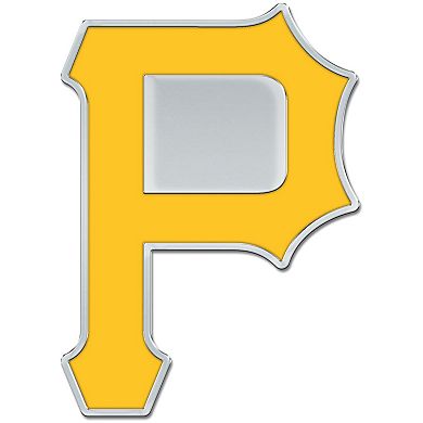 WinCraft Pittsburgh Pirates Colored Chrome Auto Emblem