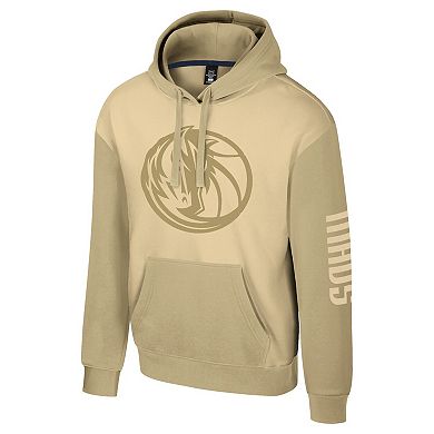 Unisex Stadium Essentials Cream Dallas Mavericks Rafters Burst Hoodie