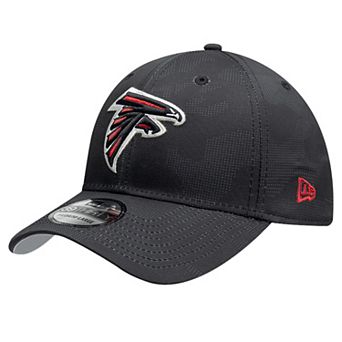 Men's New Era Black Atlanta Falcons Tonal Camo 39THIRTY Stretch Fit Hat