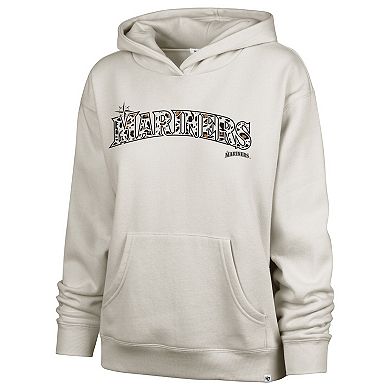 Women's '47 Cream Seattle Mariners MVP Hoodie