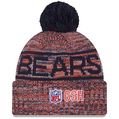 Men's New Era Orange Chicago Bears 2025 Sideline Cold Weather