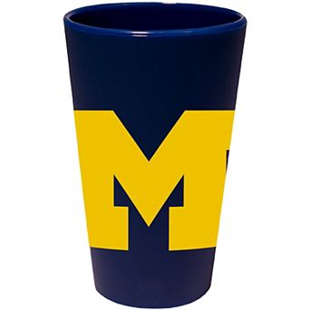 WinCraft Michigan Wolverines 16oz. Silicone Pint Glass
