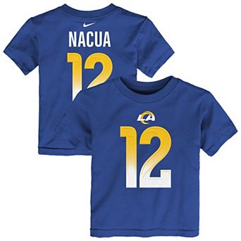 Toddler Nike Puka Nacua Royal Los Angeles Rams Player Name & Number T-Shirt