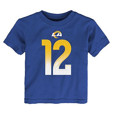Toddler Nike Puka Nacua Royal Los Angeles Rams Player Name & Number T-Shirt