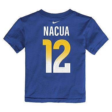 Toddler Nike Puka Nacua Royal Los Angeles Rams Player Name & Number T-Shirt