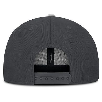 Men's Fanatics Charcoal Vegas Golden Knights Fundamentals Loden Snapback Hat