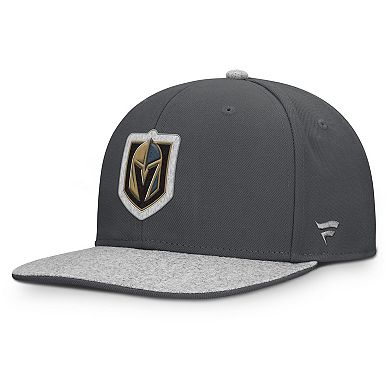 Men's Fanatics Charcoal Vegas Golden Knights Fundamentals Loden Snapback Hat