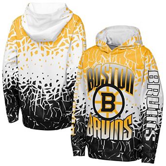 Youth Outerstuff Gold Boston Bruins Frozen Frenzy Hoodie