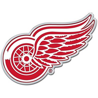 WinCraft Detroit Red Wings Colored Chrome Auto Emblem