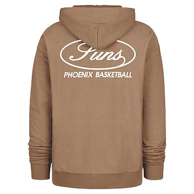 Men's '47 Khaki Phoenix Suns Triple Double Foundation Premium Hoodie Sweatshirt
