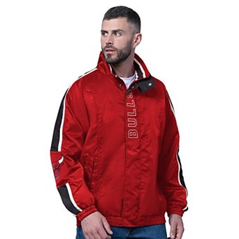 Men's Starter Red Chicago Bulls Freestyle Lightweight Full-Zip Jacket