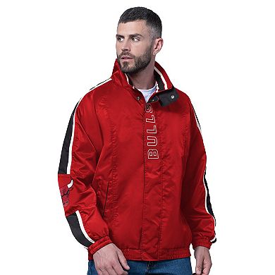 Men's Starter Red Chicago Bulls Freestyle Lightweight Full-Zip Jacket