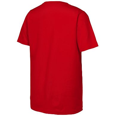 Youth Fanatics Red Philadelphia Phillies 2025 MLB Postseason Locker Room T-Shirt