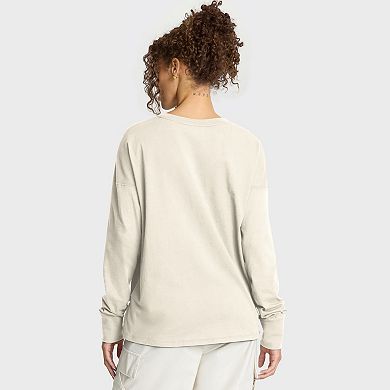 Women's Fanatics Cream Cincinnati Bengals Dove Legacy Long Sleeve T-Shirt