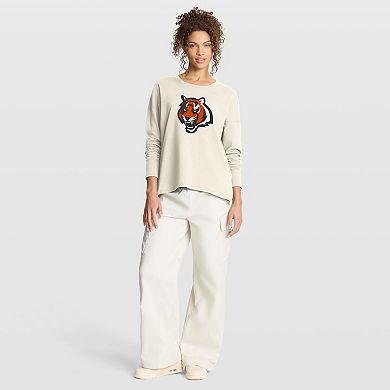 Women's Fanatics Cream Cincinnati Bengals Dove Legacy Long Sleeve T-Shirt