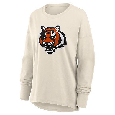 Women's Fanatics Cream Cincinnati Bengals Dove Legacy Long Sleeve T-Shirt