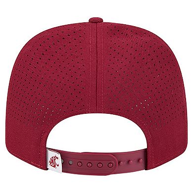 Men's New Era Crimson Washington State Cougars Team 9SEVENTY Adjustable Hat