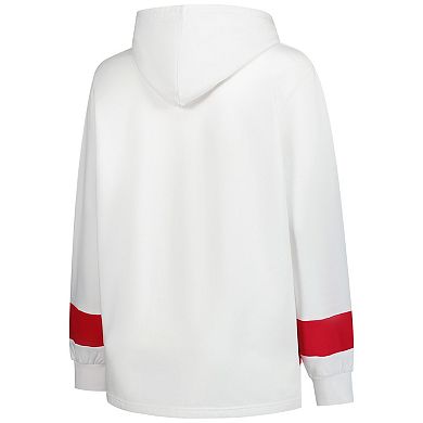 Women's Profile White Chicago Blackhawks Plus Size Hoodie