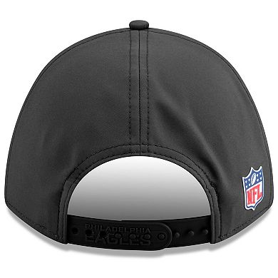 Men's New Era Charcoal Philadelphia Eagles 2025 Sideline Cold Weather 9FORTY M-Crown Adjustable Hat
