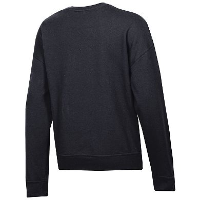 Women's Champion Black Iowa Hawkeyes Powerblend Sweatshirt