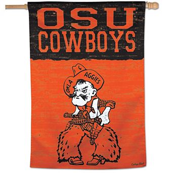 WinCraft Oklahoma State Cowboys 28" x 40" Team Single-Sided Vertical Banner